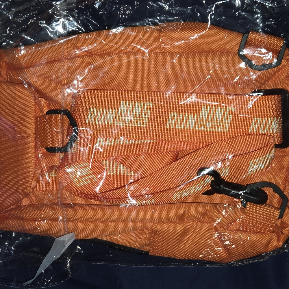 Bright Orange Compact Mesh Backpack - Picture 3 of 3